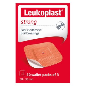 LEUKOPLAST STRONG 38X38MM BOIL 3