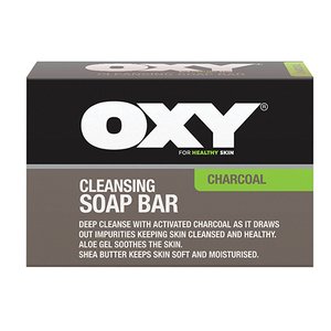 OXY CLEANSING SOAP BAR CHARCOAL 75G
