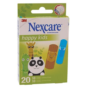 NEXCARE HAPPY KIDS PLASTERS - ANIMALS 20