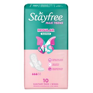 STAYFREE MAXI TEENS SCENTED WINGS 10