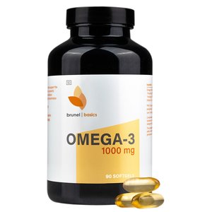BRUNEL BASICS OMEGA-3 1000MG 90 SOFTGEL