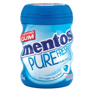 MENTOS GUM CURVY BOTTLE MINT 6 ~