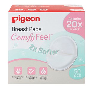 PIGEON BREAST PADS COMFY FEEL 50 PCS