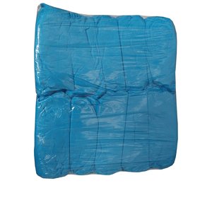 SHOE COVER DISPOSABE BLUE 35GSM 100~