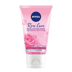 NIVEA FACE GEL WASH ROSE WATER 150ML