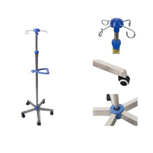IV DRIP STAND 4 HOOK CLINIHEALTH 1