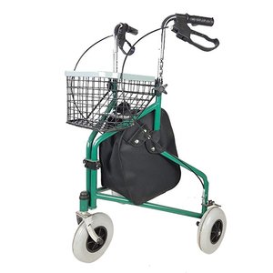 ROLLATOR 3 WHEEL WITH BAG AND BASKET 1