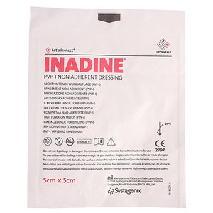 INADINE PVP-I NON-ADH 5CM X 5CM 1
