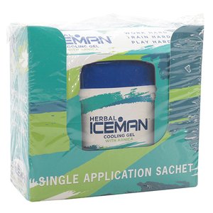 ICEMAN COOLING GEL HERBAL SACH 20X25G ~