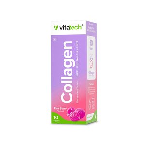 VITATECH VITA+ COLLAGEN EFF PINK BERR 10