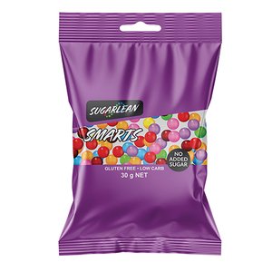 SUGARLEAN SMARTS SNACK PACK 30G