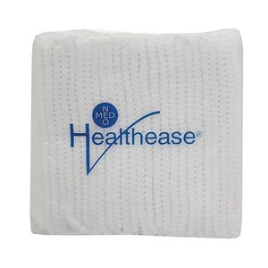 MOP CAP BOUFFANT WHITE HEALTHEASE 100~