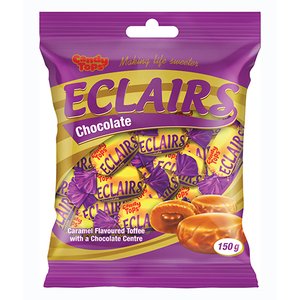 MISTER SWEET CHOCOLATE ECLAIRS 150G