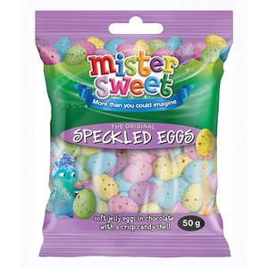 MISTER SWEET CANDY SPECKLED EGGS 50G
