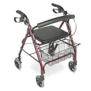 ROLLATOR 4 WHEEL SOLID CASTOR 6 INCH  1