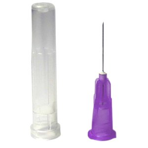 NEEDLE 24GX25MM TERUMO 100s VIOLET