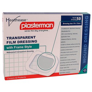 DRESS TRANSP FILM 10X12CM H/EASE 50~