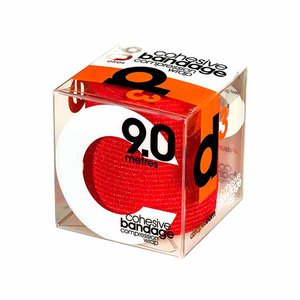 COHESIVE BANDAGE D3 RED 75MMX10M 1