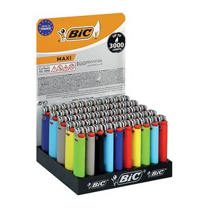 BIC STANDARD LIGHTER J6 MAXI TRAY OF 50