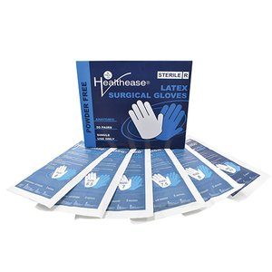GLOVES SURG STERILE PF HEALTHEAS 7.5 50~