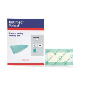 CUTIMED SORBACT SWABS 7X9CM 1