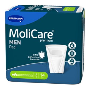 MOLICARE PREMIUM MEN PAD 2 DROP 14