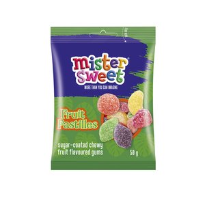 MISTER SWEET FRUIT PASTILLES 50G