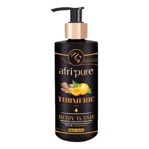 AFRI PURE VIT C& TURMERIC BODYWASH 500ML