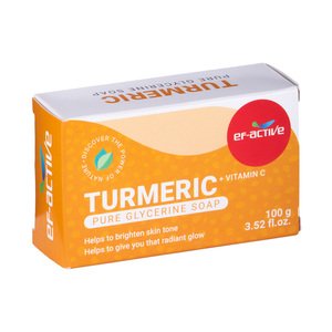 EF-ACTIVE TURMERIC GLYCERINE SOAP 100G