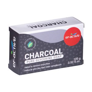 EF-ACTIVE CHARCOAL GLYCERINE SOAP 100G