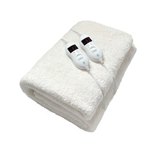 PURE PLEASURE DOUBL SHERPA ELEC BLANKET