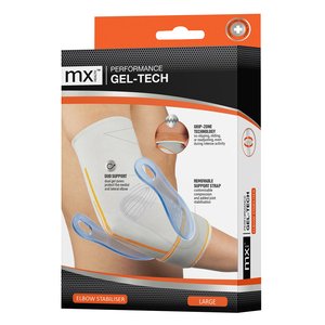 MX GEL-TECH ELASTICATED ELBOW SUPPORT L