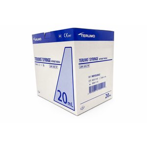 SYRI 20ML LUER LOCK TIP TERUMO 50's