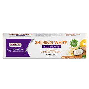 SIDDHAYU SHINNING WHITE TOOTHPASTE 100ML