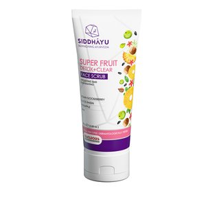 SIDDHAYU DETOX + CLEAR FACE SCRUB 100G