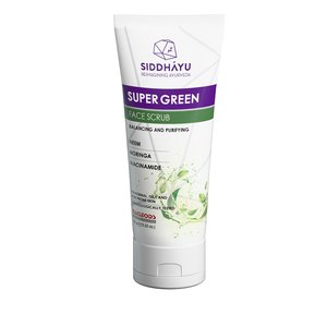 SIDDHAYU SUPER GREEN FACE SCRUB 100G