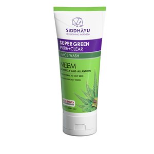 SIDDHAYU SUPER GREEN PURE FACEWASH 100ML