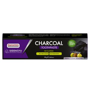 SIDDHAYU CHARCOAL TOOTHPASTE 100G