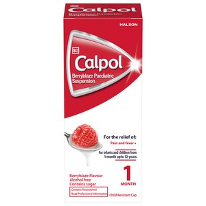 CALPOL PAED SYRUP BERRY BLAZE 50ML