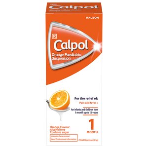CALPOL PAED SYRUP ORANGE 50ML
