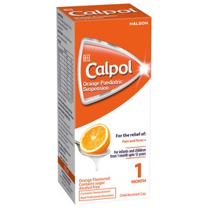 CALPOL PAED SYRUP ORANGE 150ML