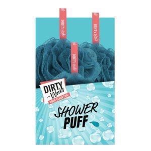 DIRTY WORKS SHOWER PUFF