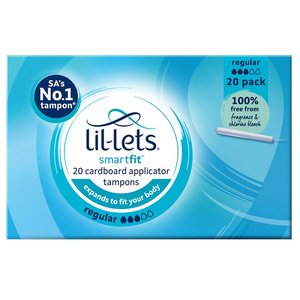 LIL-LETS TAMPONS APPLICATOR REGULAR 20