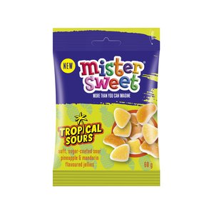 MISTER SWEET TROPICAL SOURS 60G