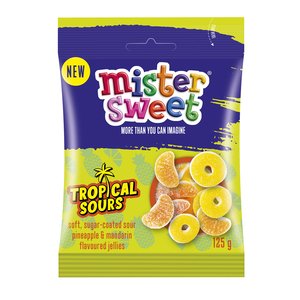 MISTER SWEET TROPICAL SOURS 125G