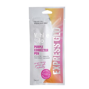 WHITE GLO CORRECTOR PEN PURPLE EXPRESS