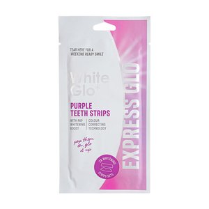 WHITE GLO TEETH STRIPS PURPLE