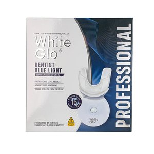 WHITE GLO WHITENING DENTIST BLUE LIGHT