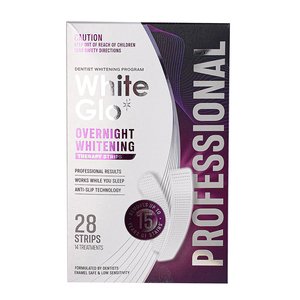 WHITE GLO THERAPY STRIPS OVERNIGHT 28