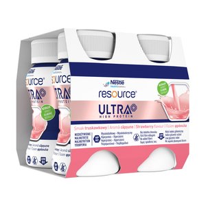 NESTLE RESOURCE ULTRA STRAW 4X125ML ~